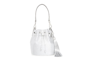 Piper Bucket Silver Drawstring Bag-1