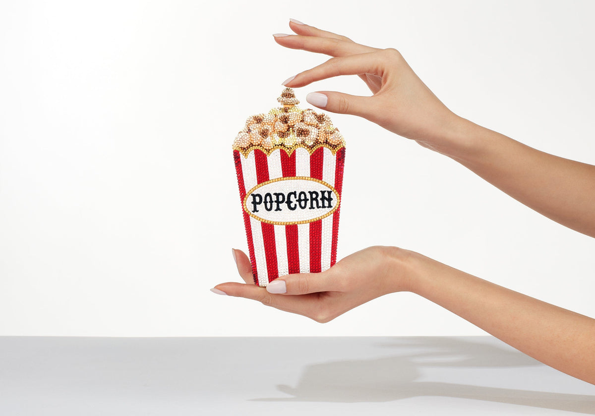 Popcorn Matinee - Designer Judith Leiber Popcorn Bag