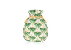 Ginkgo Pouch Green Leaf