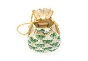 Ginkgo Pouch Green Leaf-3