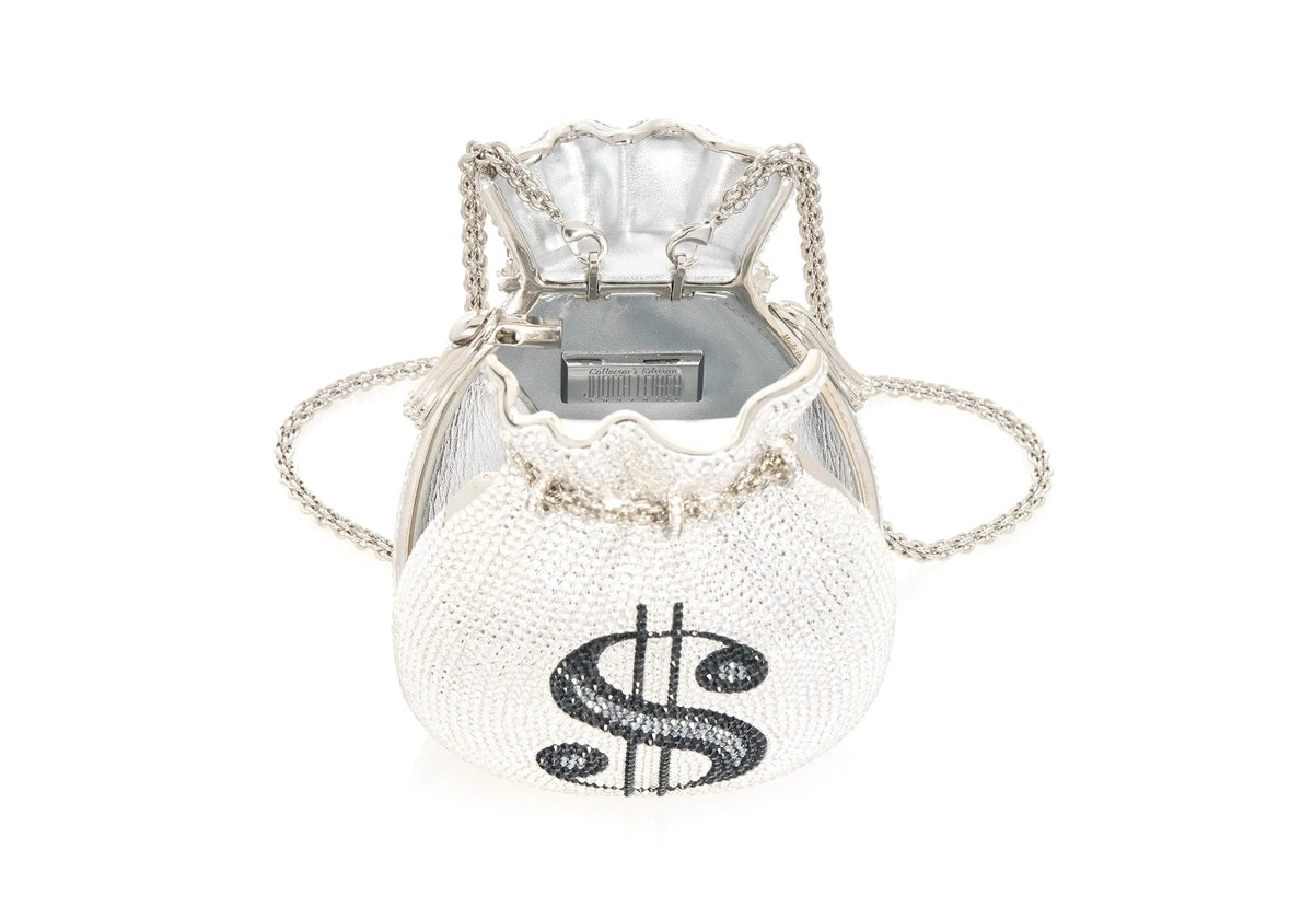Money Bags Pouch Silver