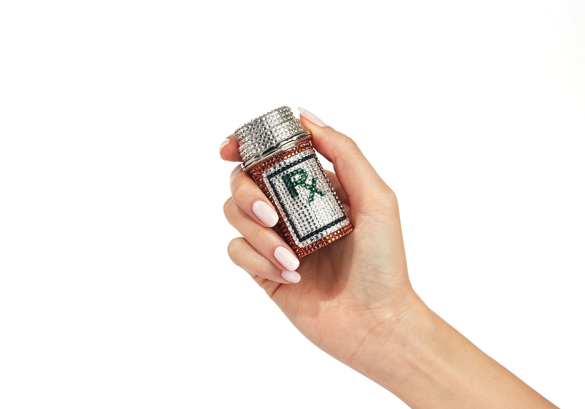 Prescription Bottle Pillbox RX