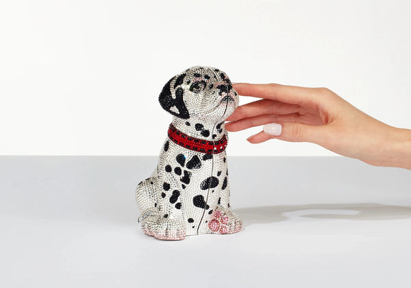 Designer Puppy Lucky Dog Crystal Bag | Judith Leiber
