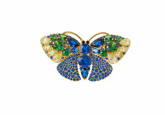 Butterfly Ring Blue