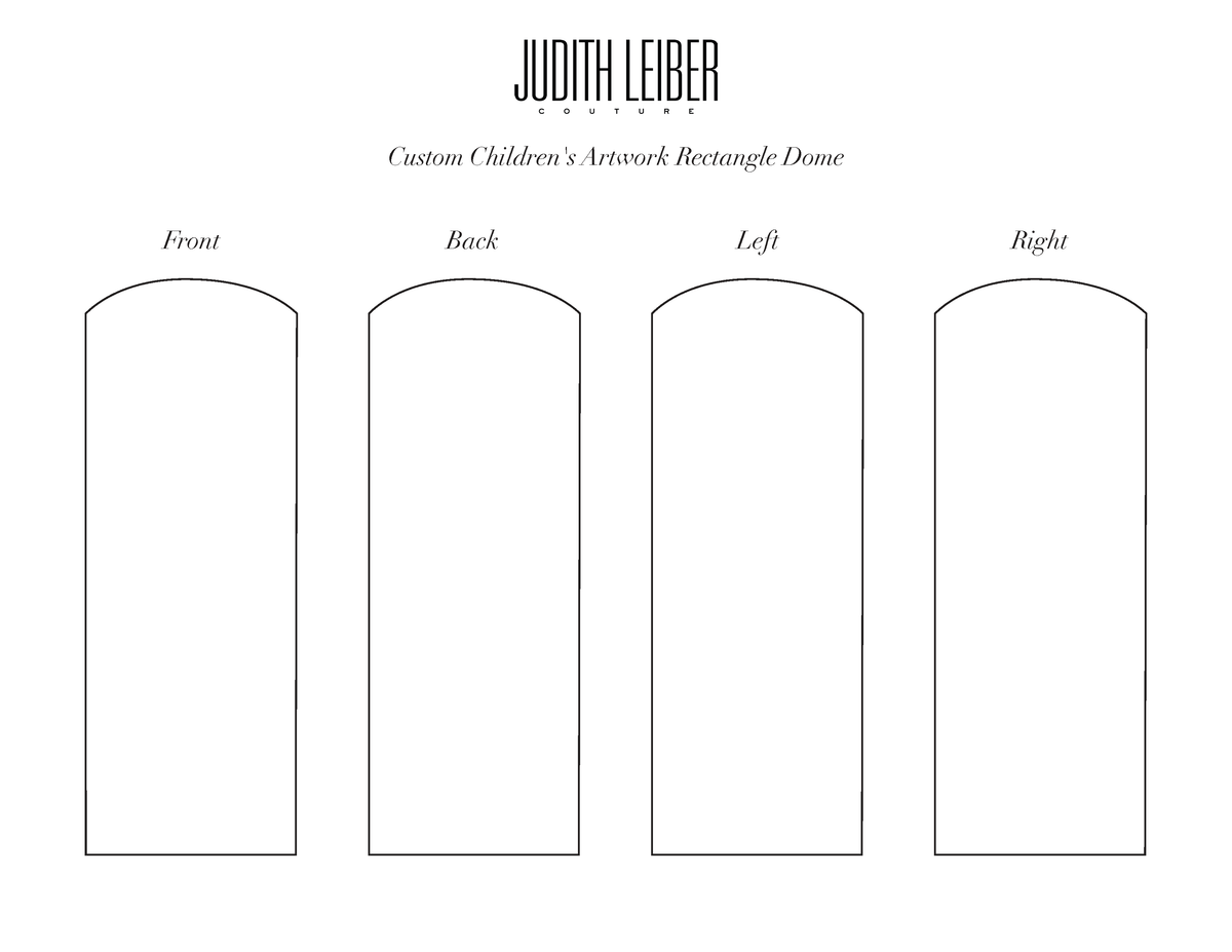 Custom Children's Artwork Rectangle Dome