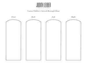 Custom Children's Artwork Rectangle Dome-2
