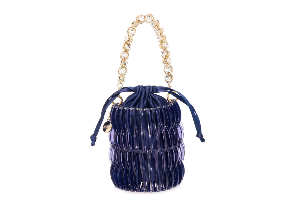 Harper Sodalite Clutch | Judith Leiber