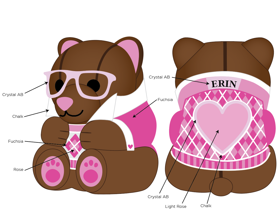 Erin's Custom Teddy Bear
