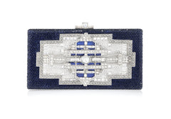 Sleek Rectangle Lillian Navy