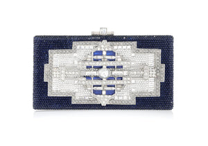 Sleek Rectangle Lillian Navy-1