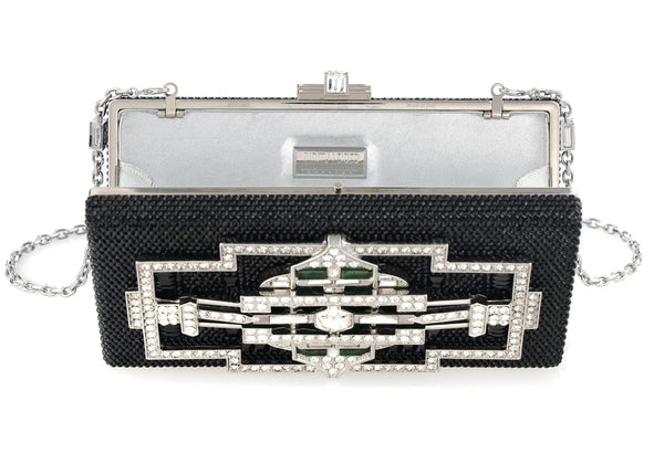 Sleek Rectangle Lillian Black - Judith Leiber