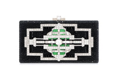 Sleek Rectangle Lillian Black