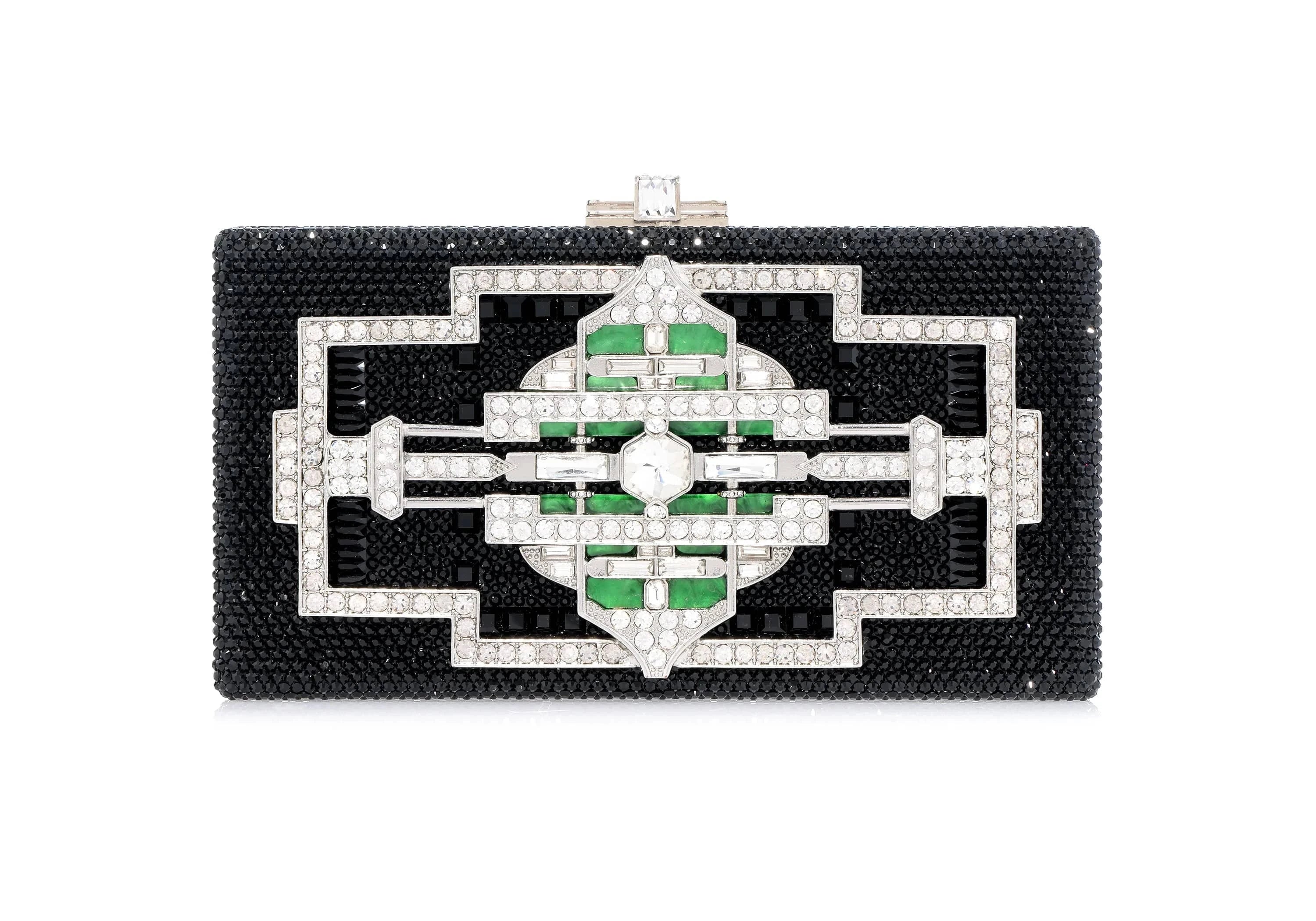 Sleek Rectangle Lillian Black - Judith Leiber Sleek Rectangle Lillian Black - Judith Leiber