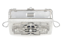 Sleek Rectangle Lillian Silver