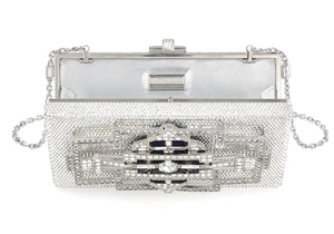 Sleek Rectangle Lillian Silver-3