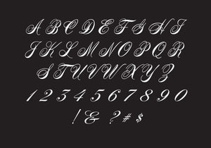 Slim Rectangle Lotus Gem Monogram-3