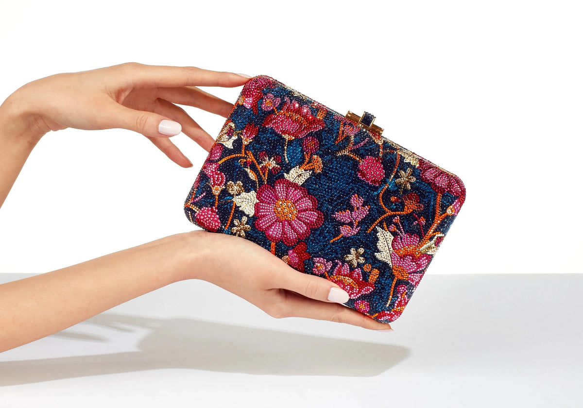 Slim Slide Crystal Brocade