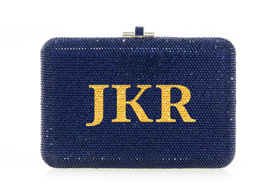 Bespoke Slim Slide crystal clutch lifestyle view
