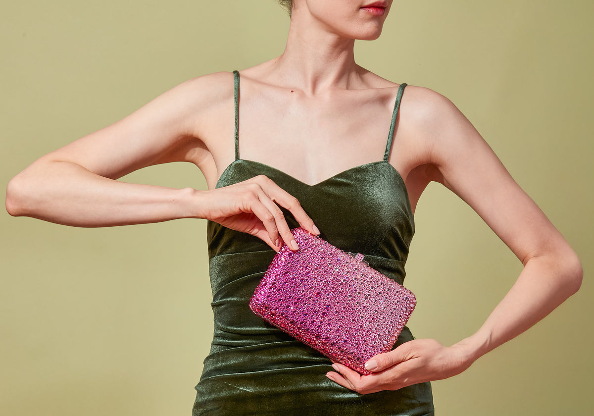 Slim Slide Gradient Caviar Fuchsia