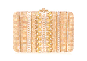 Slim Slide Crystal Lattice Champagne-1