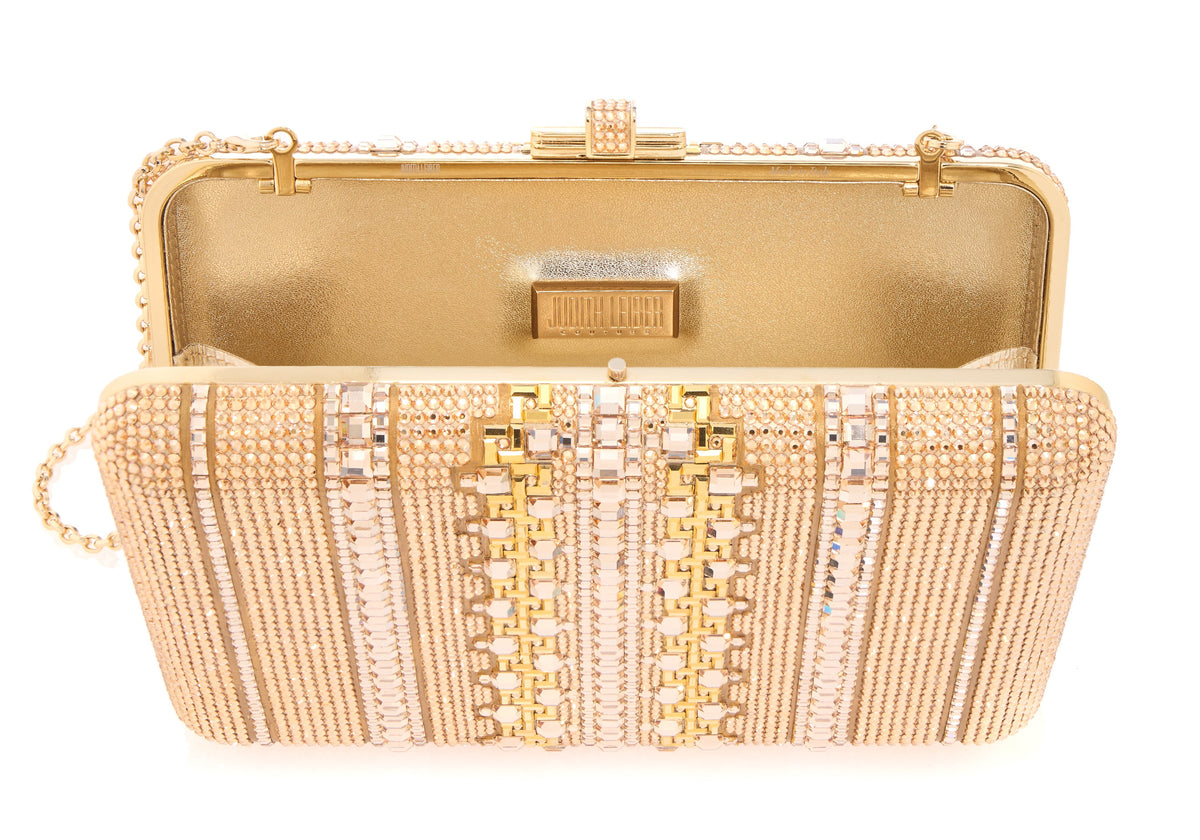Slim Slide Crystal Lattice Champagne