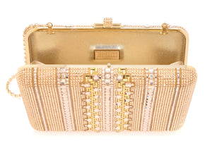 Slim Slide Crystal Lattice Champagne-3