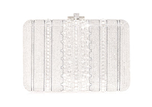 Slim Slide Crystal Lattice Silver-1