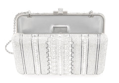 Slim Slide Crystal Lattice Silver