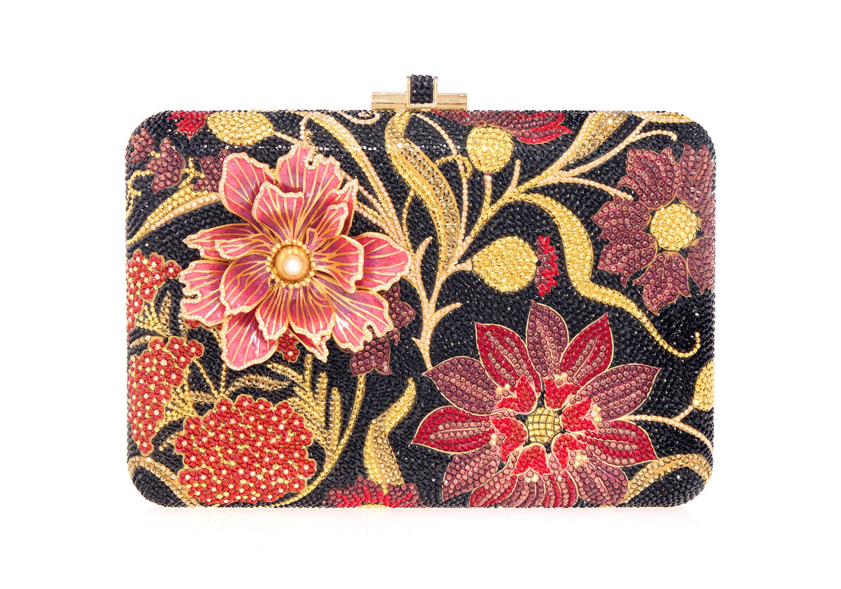 Slim Slide Dancing Floral Red