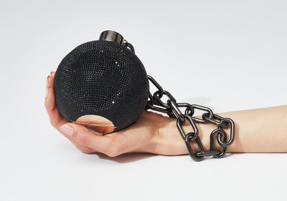 Sphere Ball and Chain Black