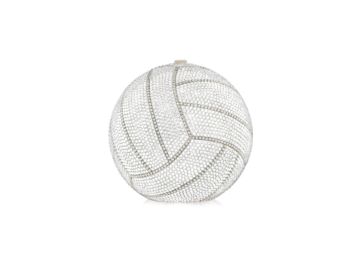 Volleyball crystal clutch lifestyle view