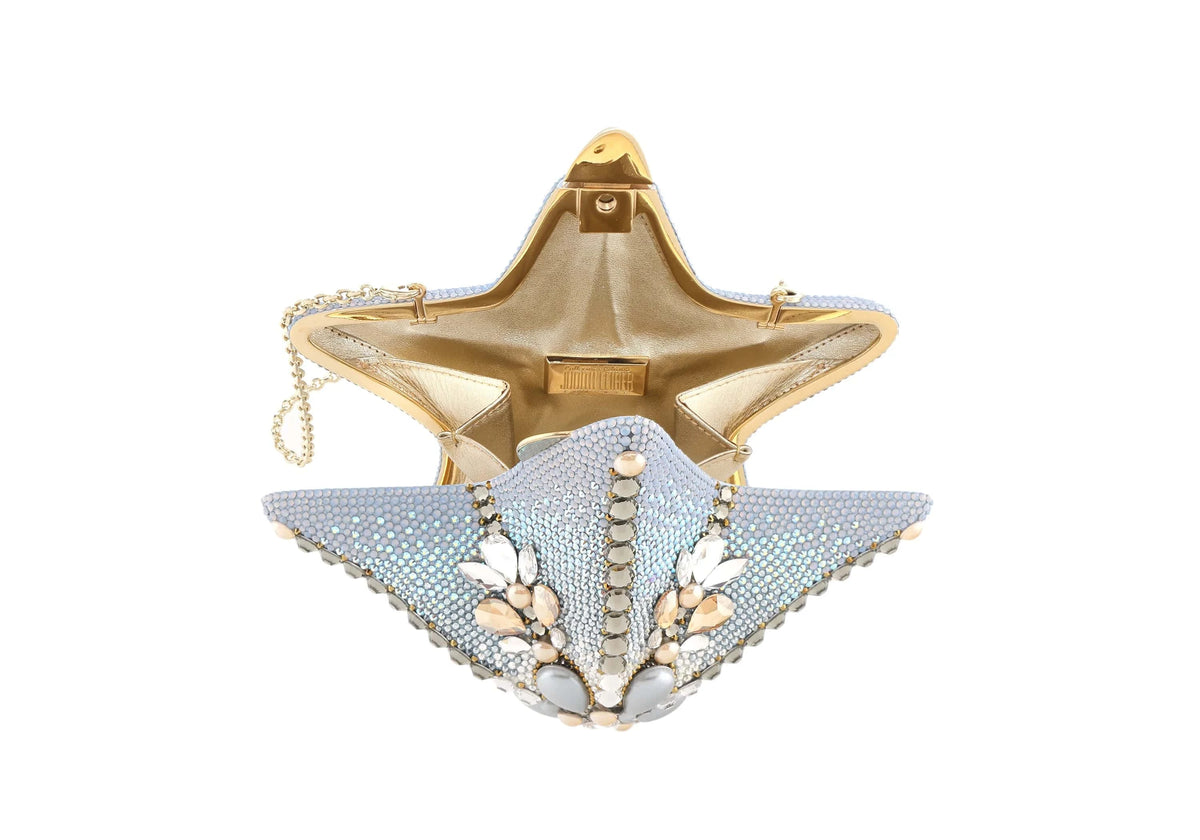 Starfish Astro Light Sapphire Opal Purse