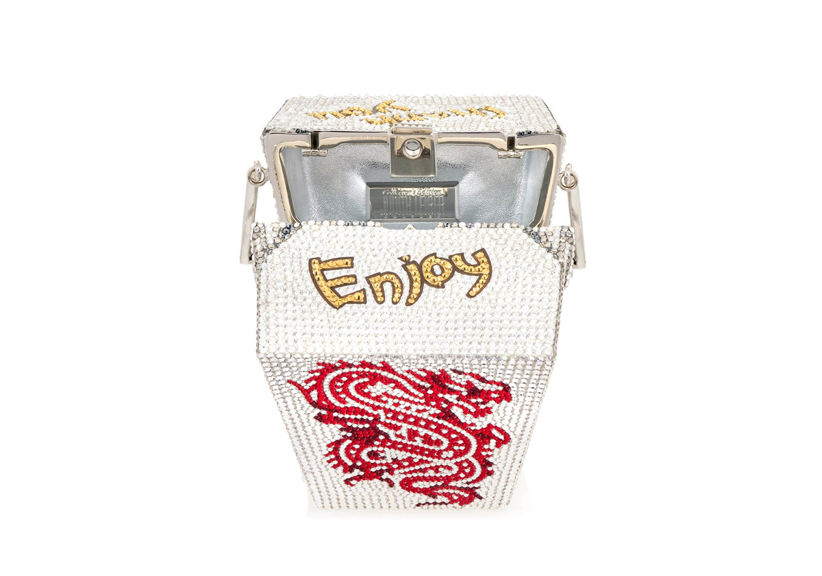 Take Me Out White Designer Bag