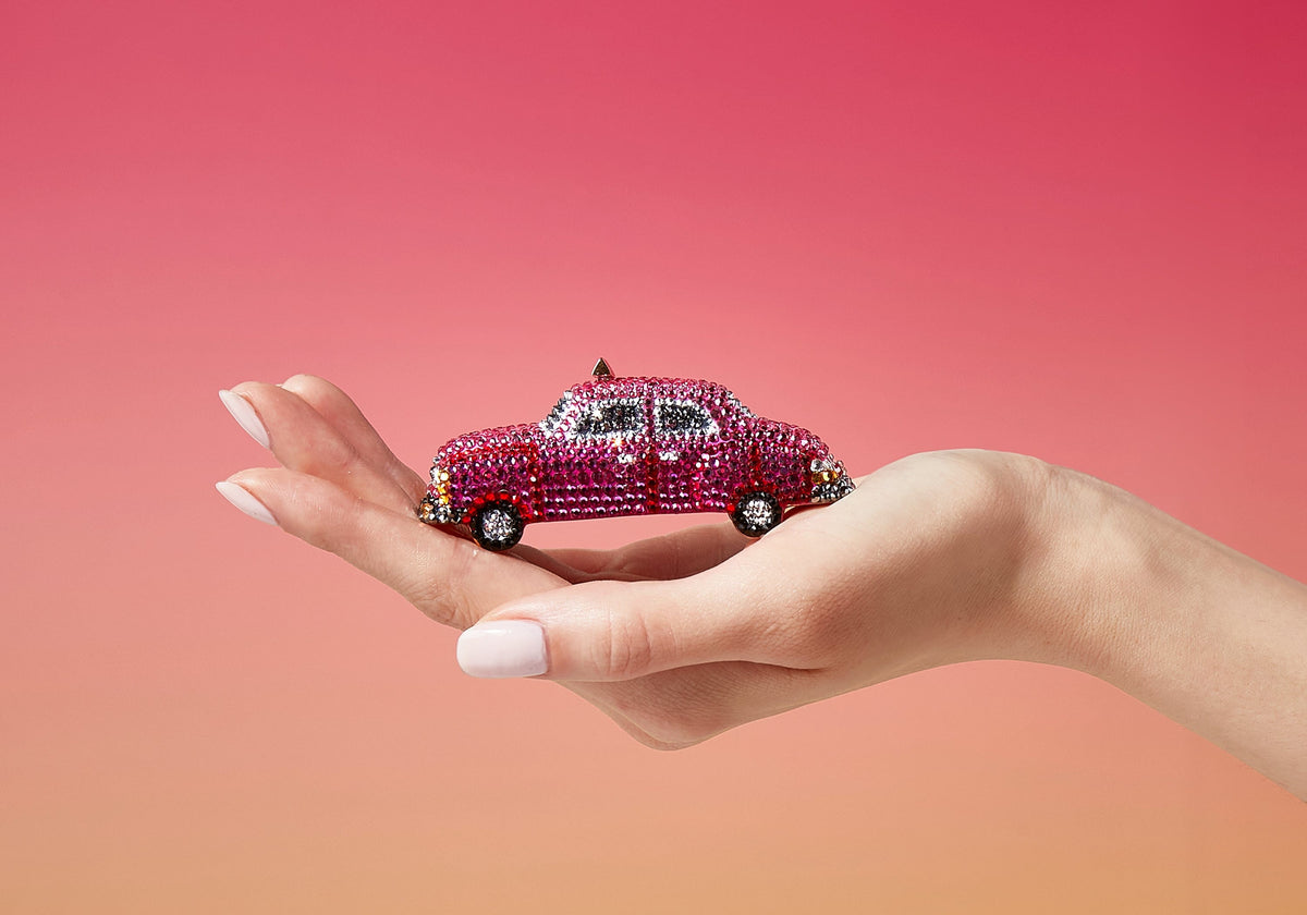 Taxi Cab Miniature Taxi Girl