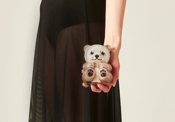 ●○ かわいい！(TEDDY BEAR）レディス キャディバッグ ○● Teddy Bear Mark - Judith Leiber