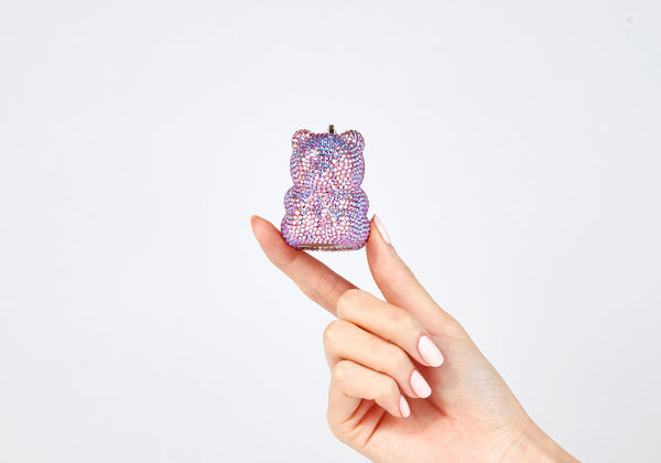Judith Leiber Gummy Bear Pillbox Light Rose