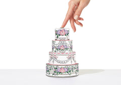 Tiered Cake Tie The Knot