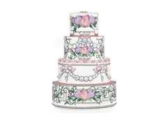 Tiered Cake Tie The Knot