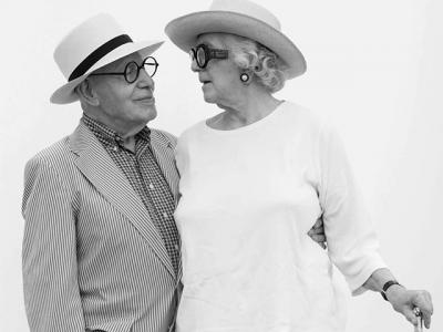 Judith and Gus Leiber portrait
