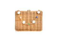 Hailey Wicker Basket Natural Stone