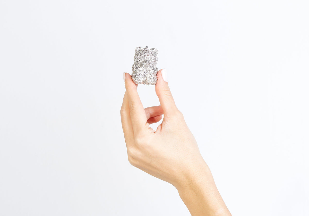Mini Gummy Bear Silver