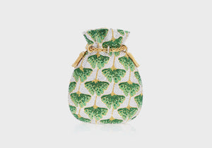 Ginkgo Pouch Green Leaf-4