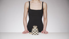 Ginkgo Pouch Black