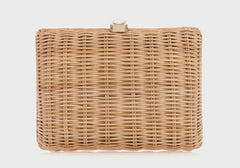 Hailey Wicker Basket Natural Stone