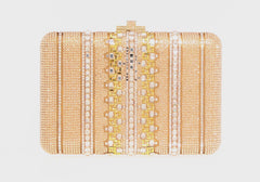 Slim Slide Crystal Lattice Champagne