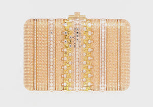 Slim Slide Crystal Lattice Champagne-4