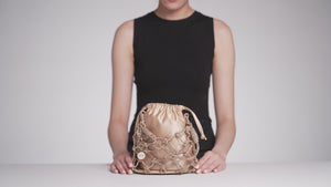 Sparkle Net Pouch Topaz-4