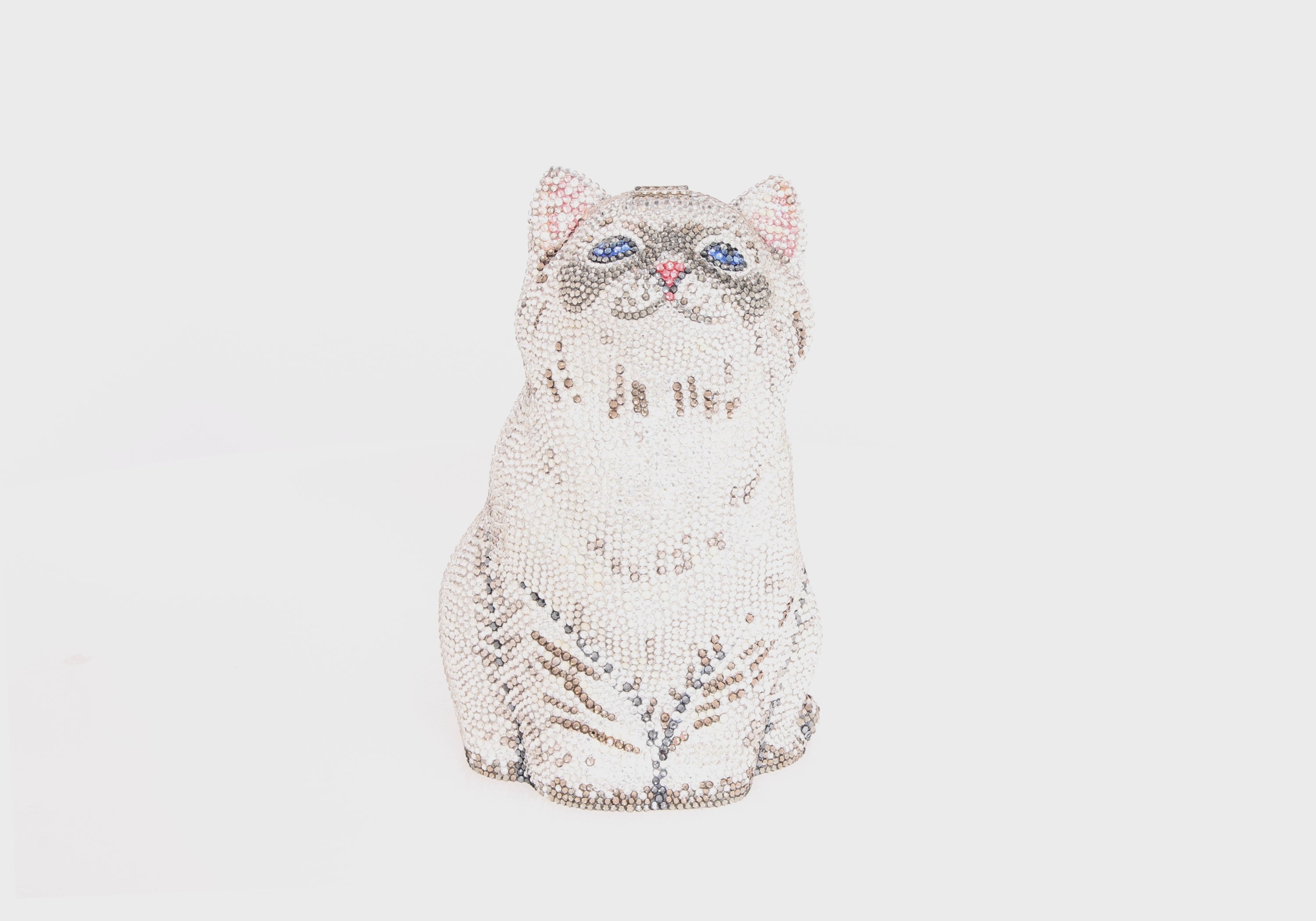 Kitten Cloud Cat-Shaped Clutch | Judith Leiber