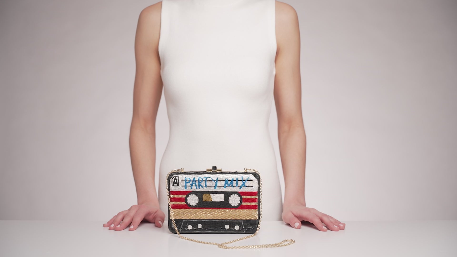 Judith Leiber Bespoke Party Mix Clutch