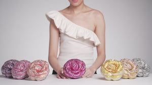 Judith Leiber Couture Women's Heart Crystal Clutch - Light Rose